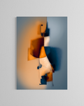 Expresión facial esquiva · 70 × 100 cm