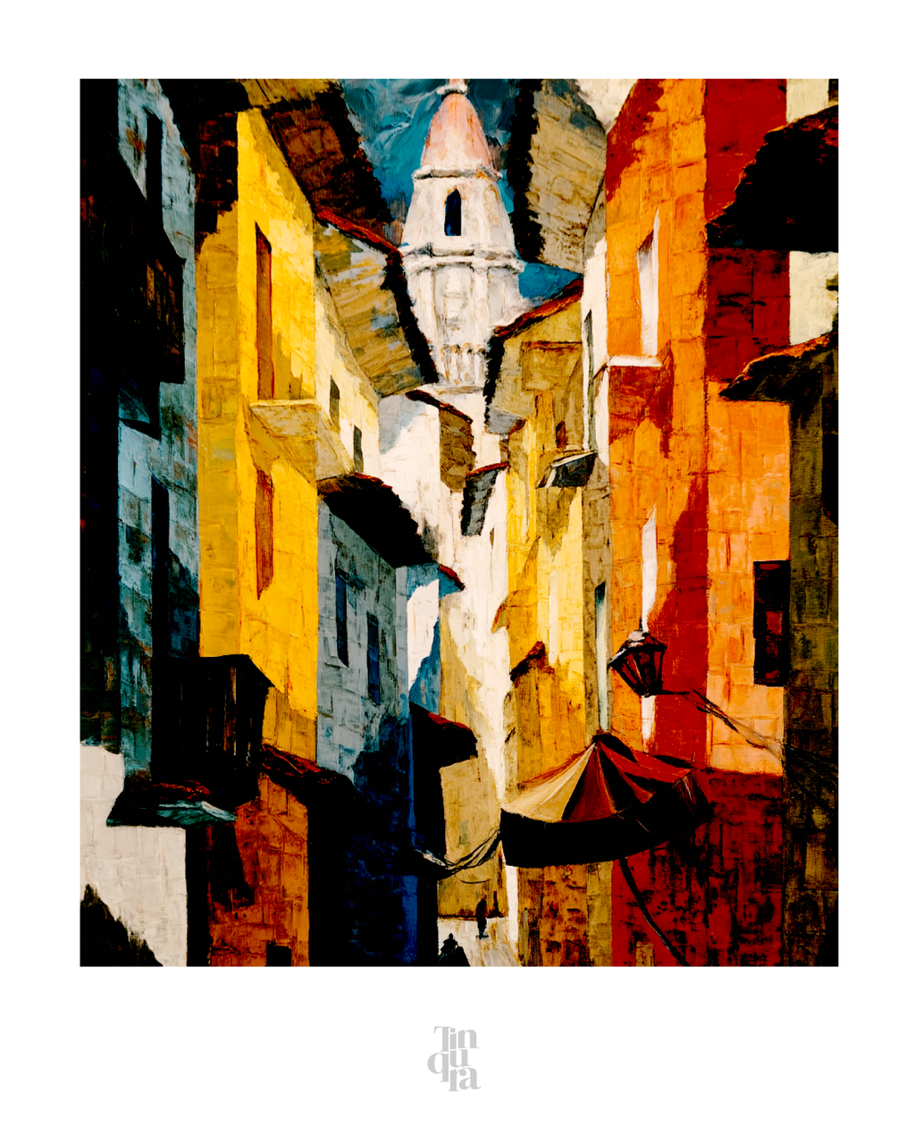 Campanario · 70 × 100 cm