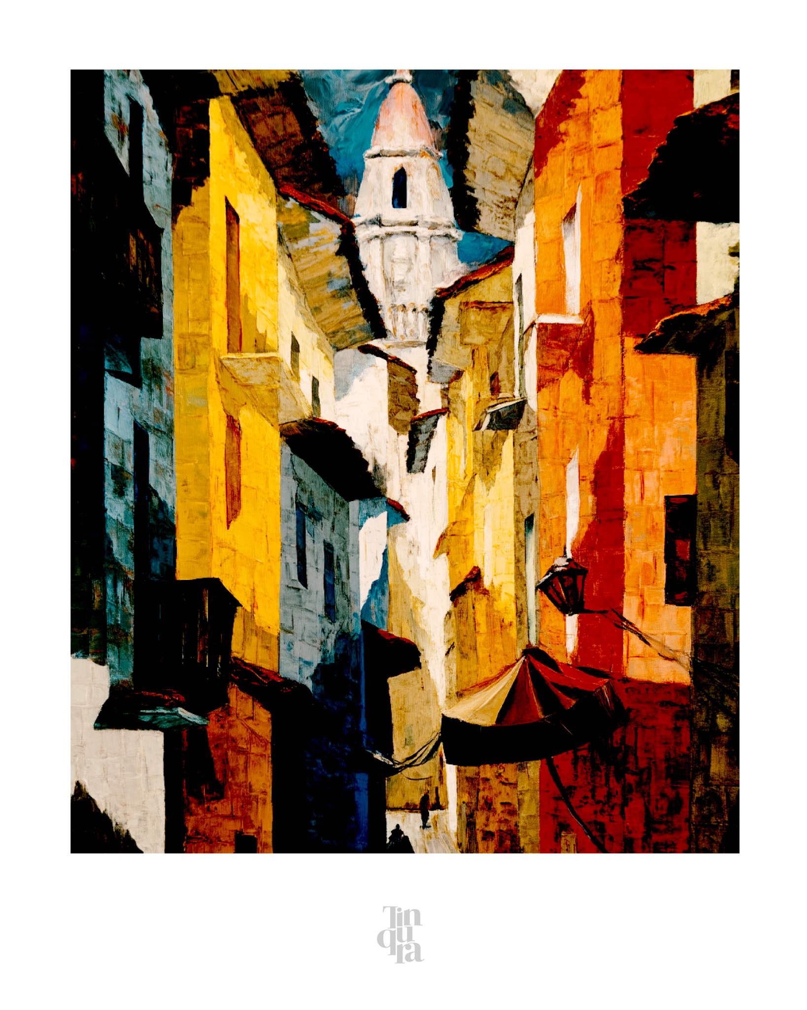 Campanario · 70 × 100 cm