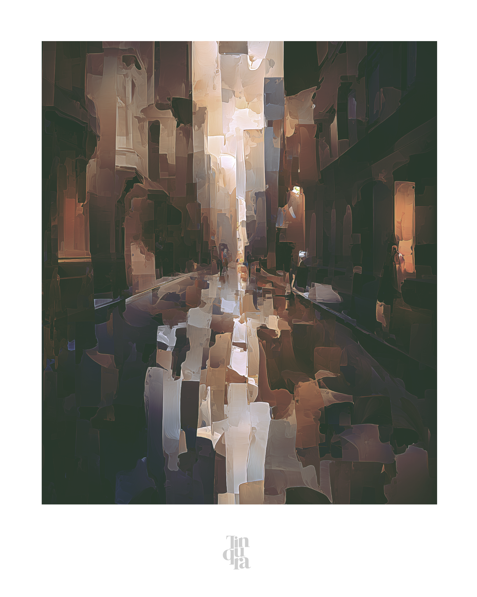 Convergencia · 70 × 100 cm