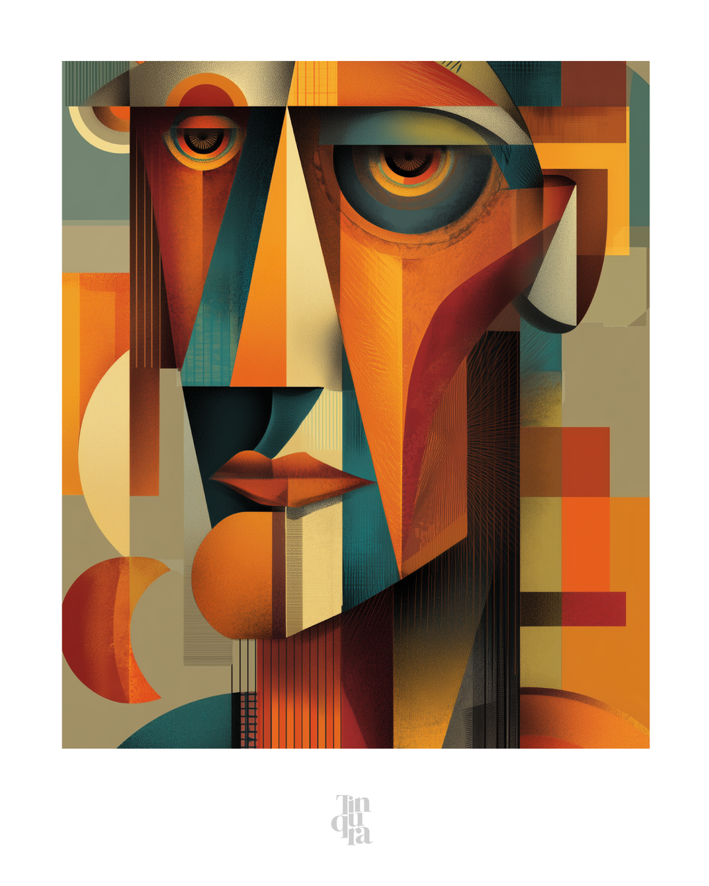 El testigo · 70 × 100 cm