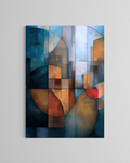 La tarde entre los muros · 70 × 100 cm