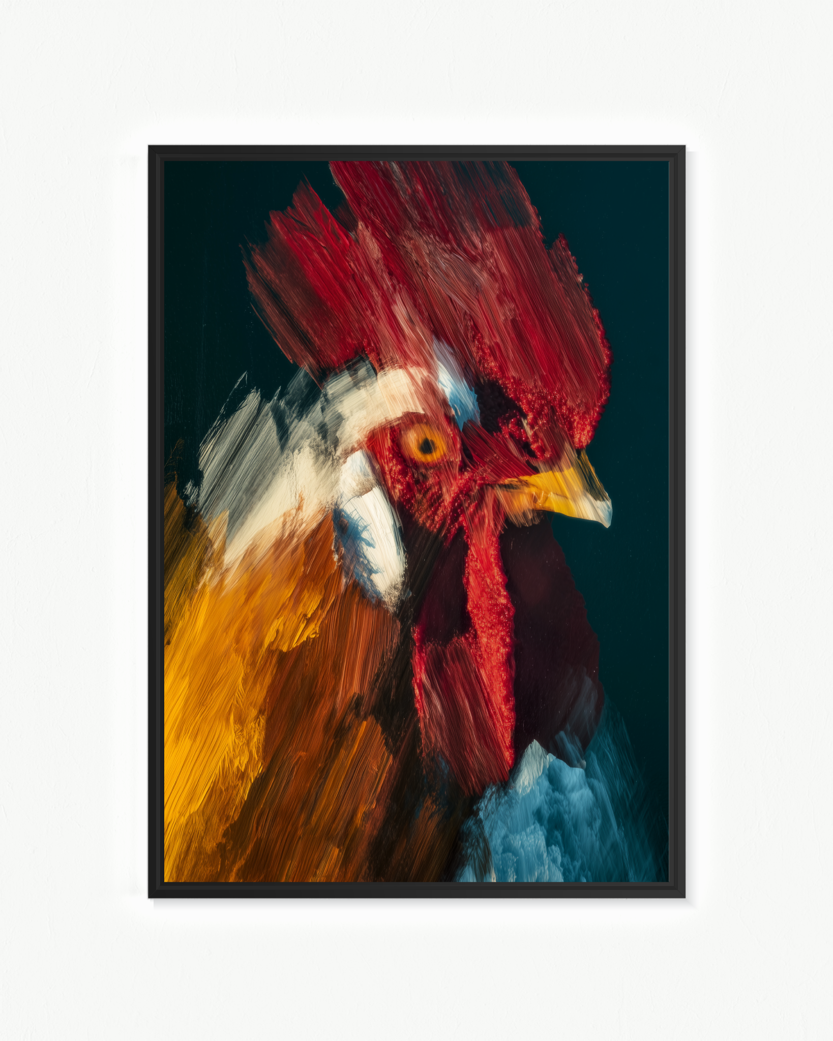 Heráldica roja · 70 × 100 cm