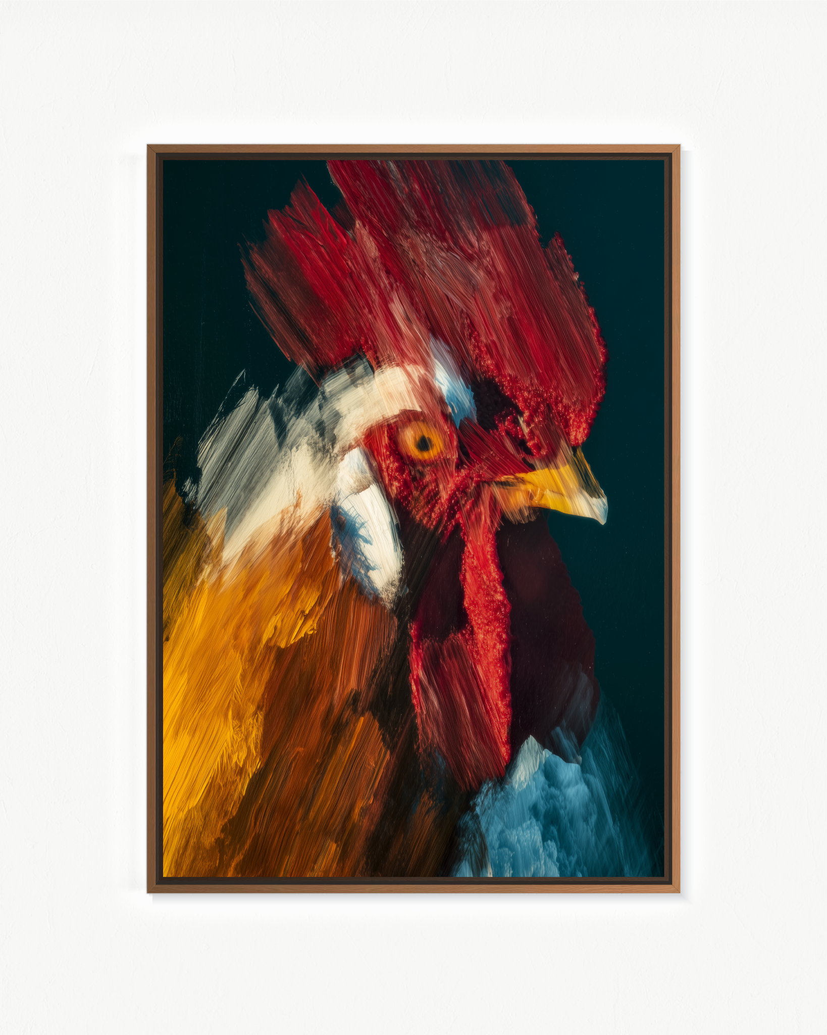 Heráldica roja · 70 × 100 cm