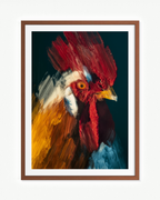 Heráldica roja · 70 × 100 cm