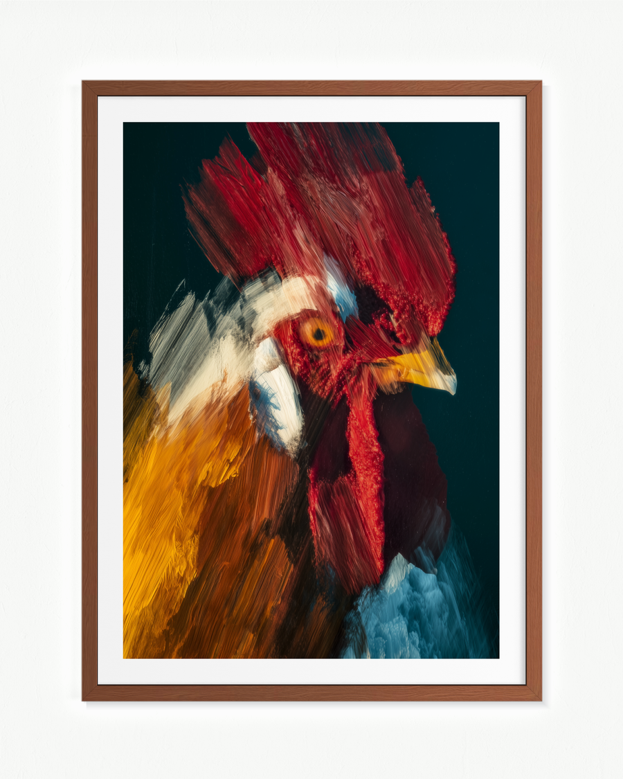 Heráldica roja · 70 × 100 cm