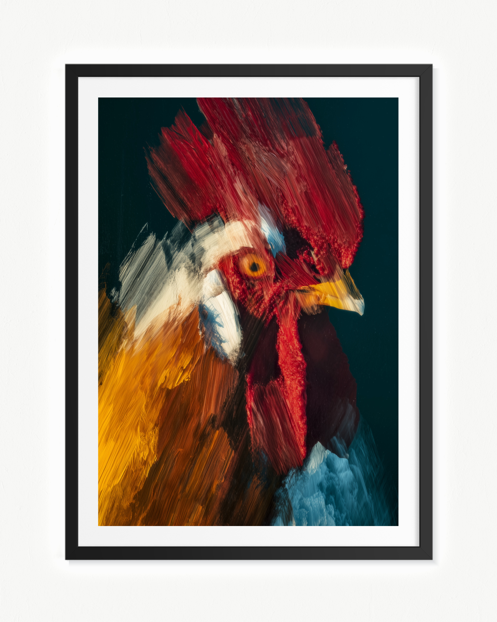 Heráldica roja · 70 × 100 cm