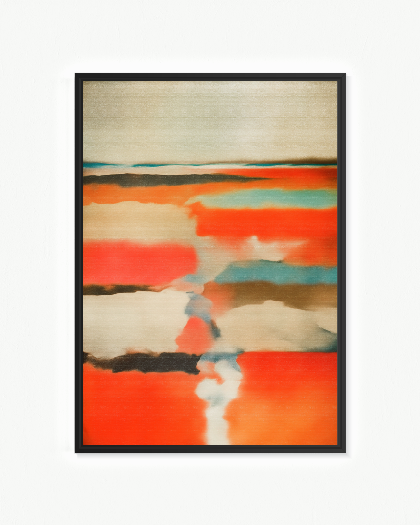 Campos inundados · 70 × 100 cm