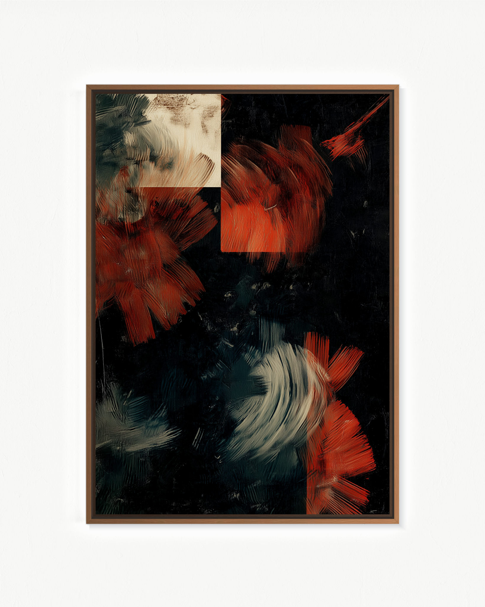 Las etapas del clavel · 70 × 100 cm