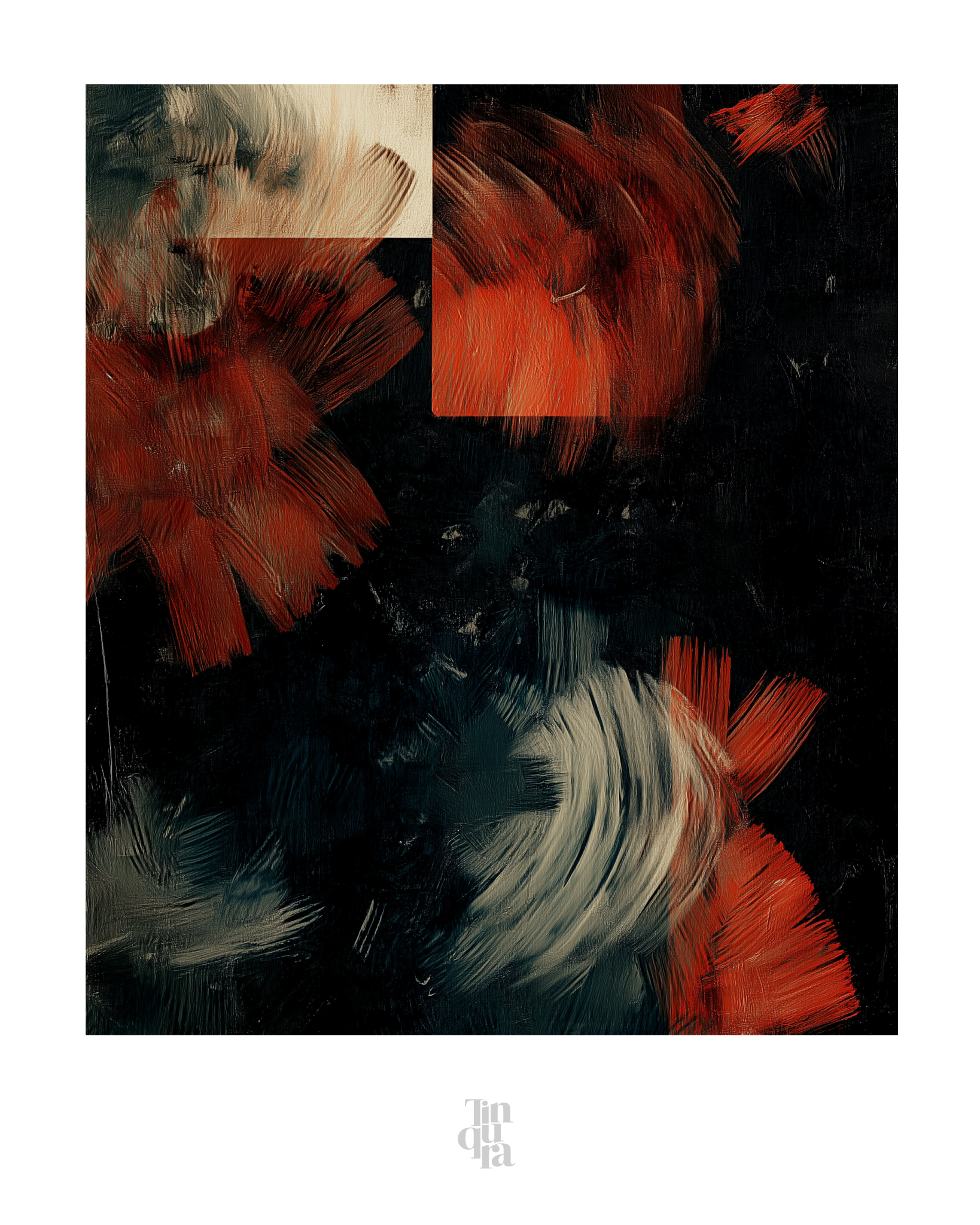 Las etapas del clavel · 70 × 100 cm