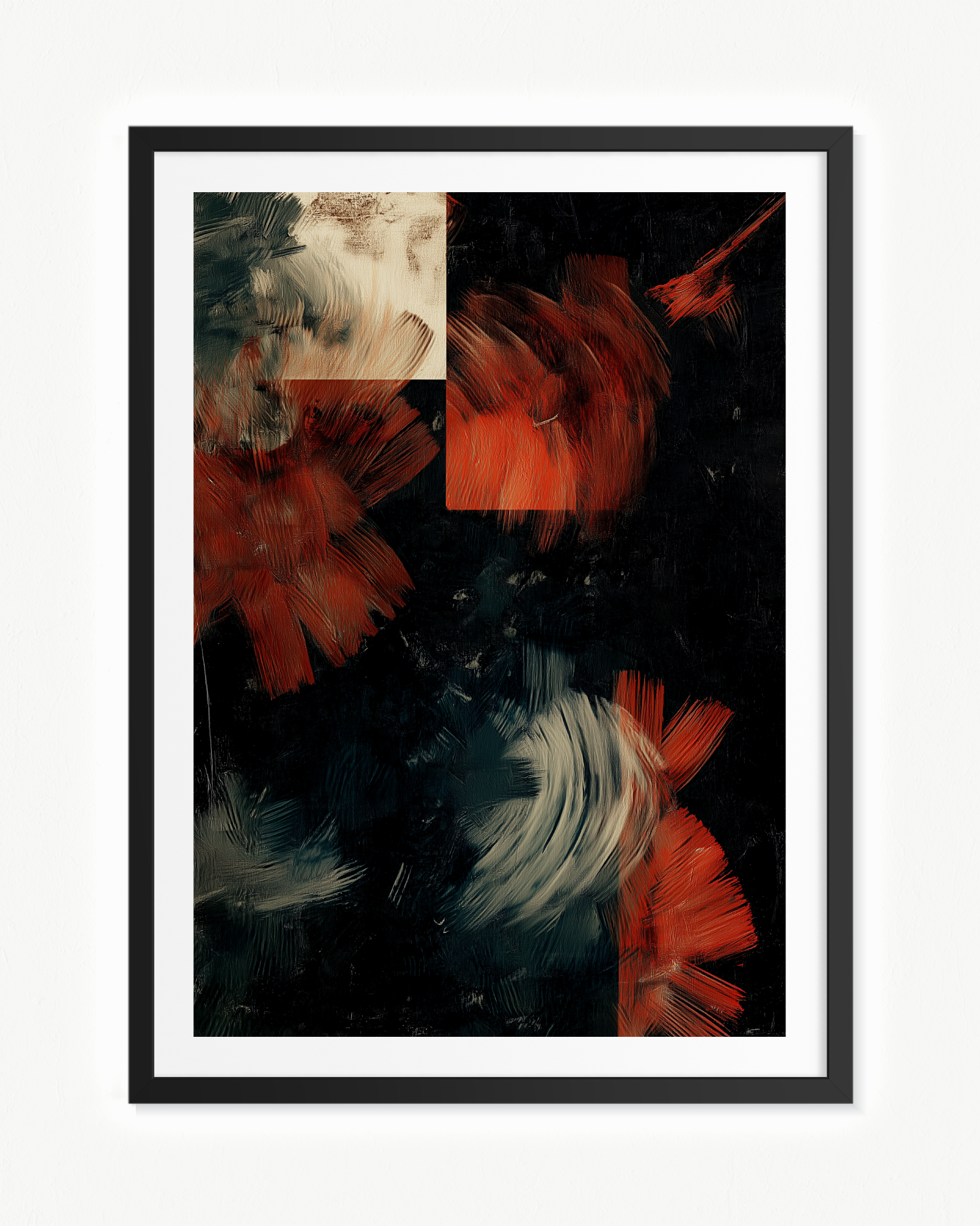 Las etapas del clavel · 70 × 100 cm