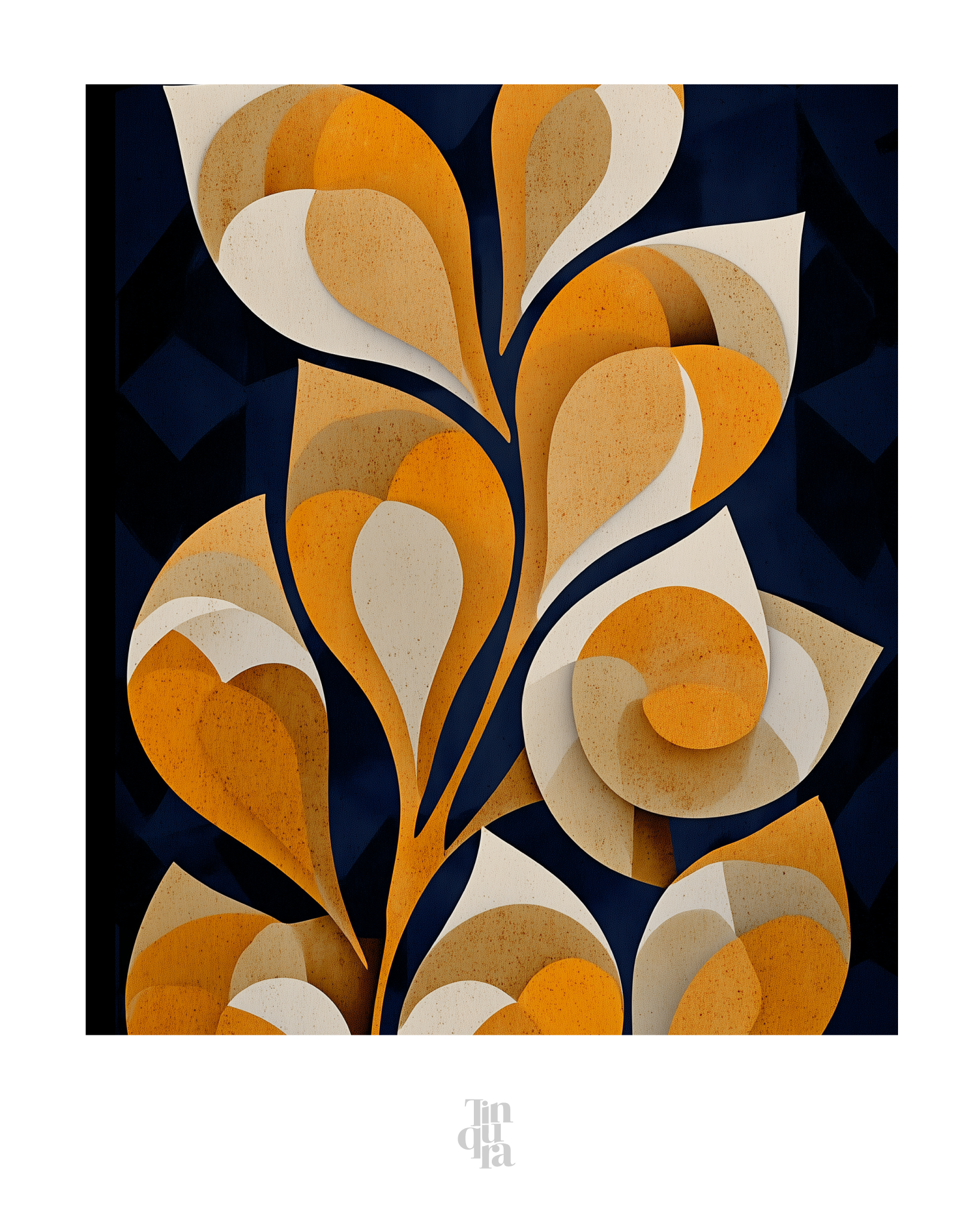 Botánica nocturna · 70 × 100 cm