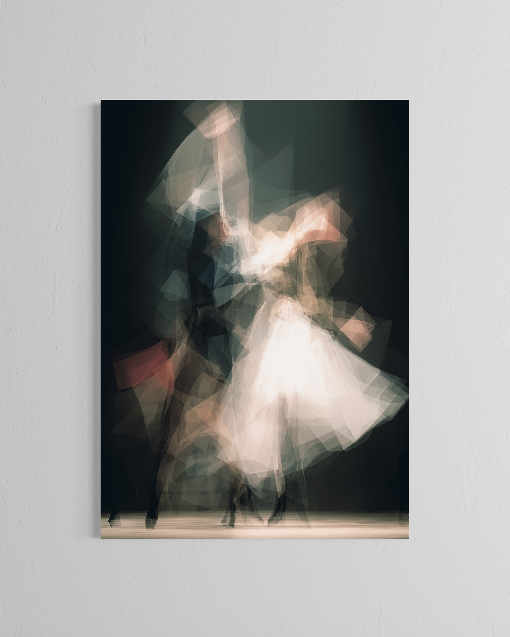 Giro de la bailarina · 70 × 100 cm