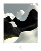 Oleaje mineral · 70 × 100 cm