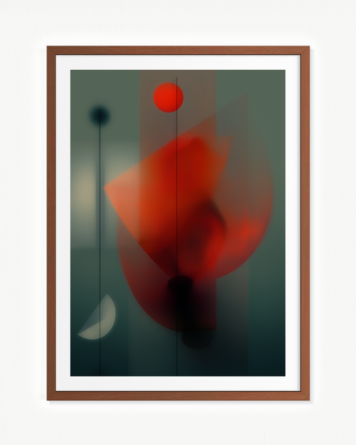 OBRA0187 – 70 x 100 cm — Paspartú Marrón, 70 × 100 cm