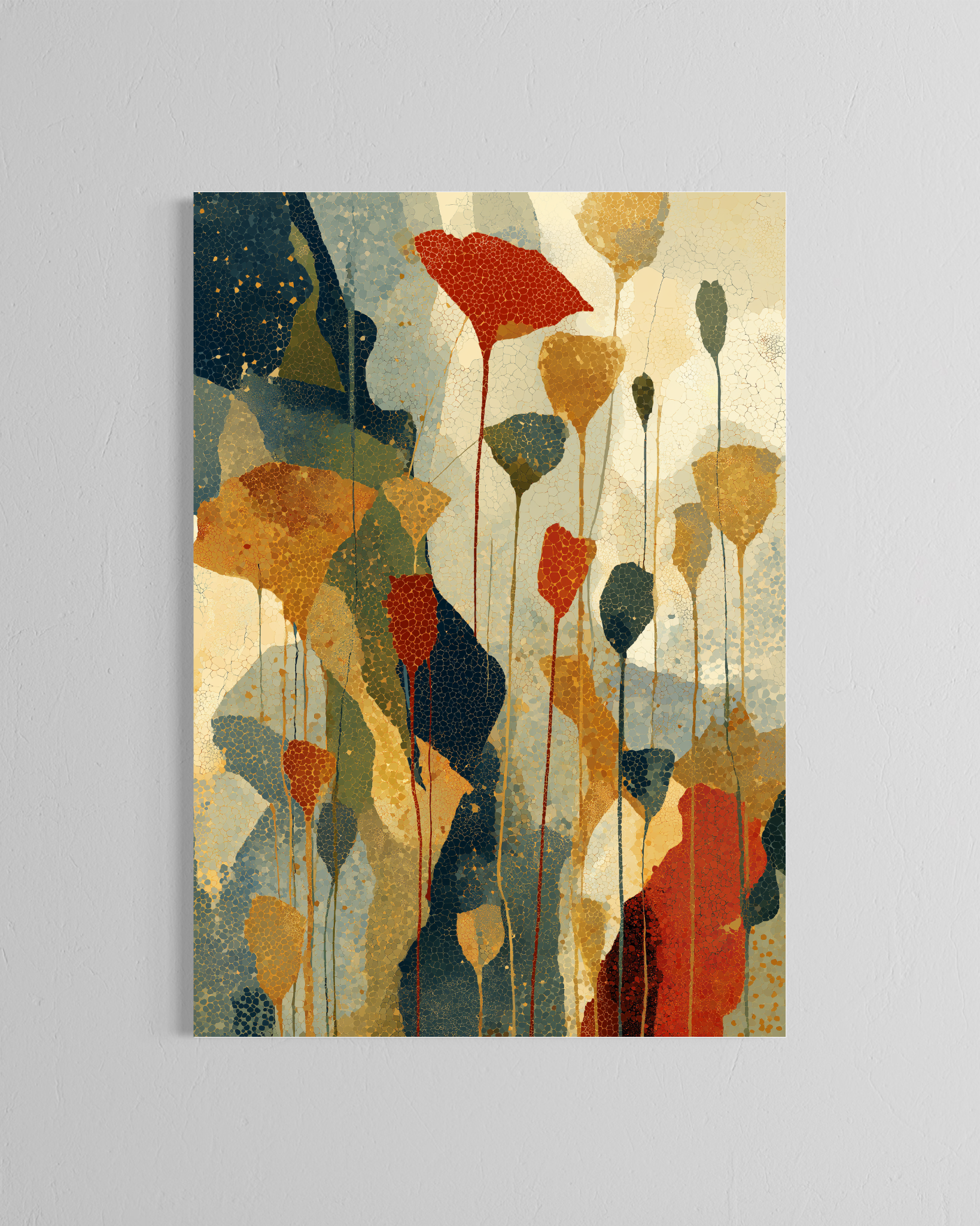 Tallos antiguos · 70 × 100 cm
