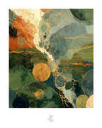 Jardín orbital · 70 × 100 cm