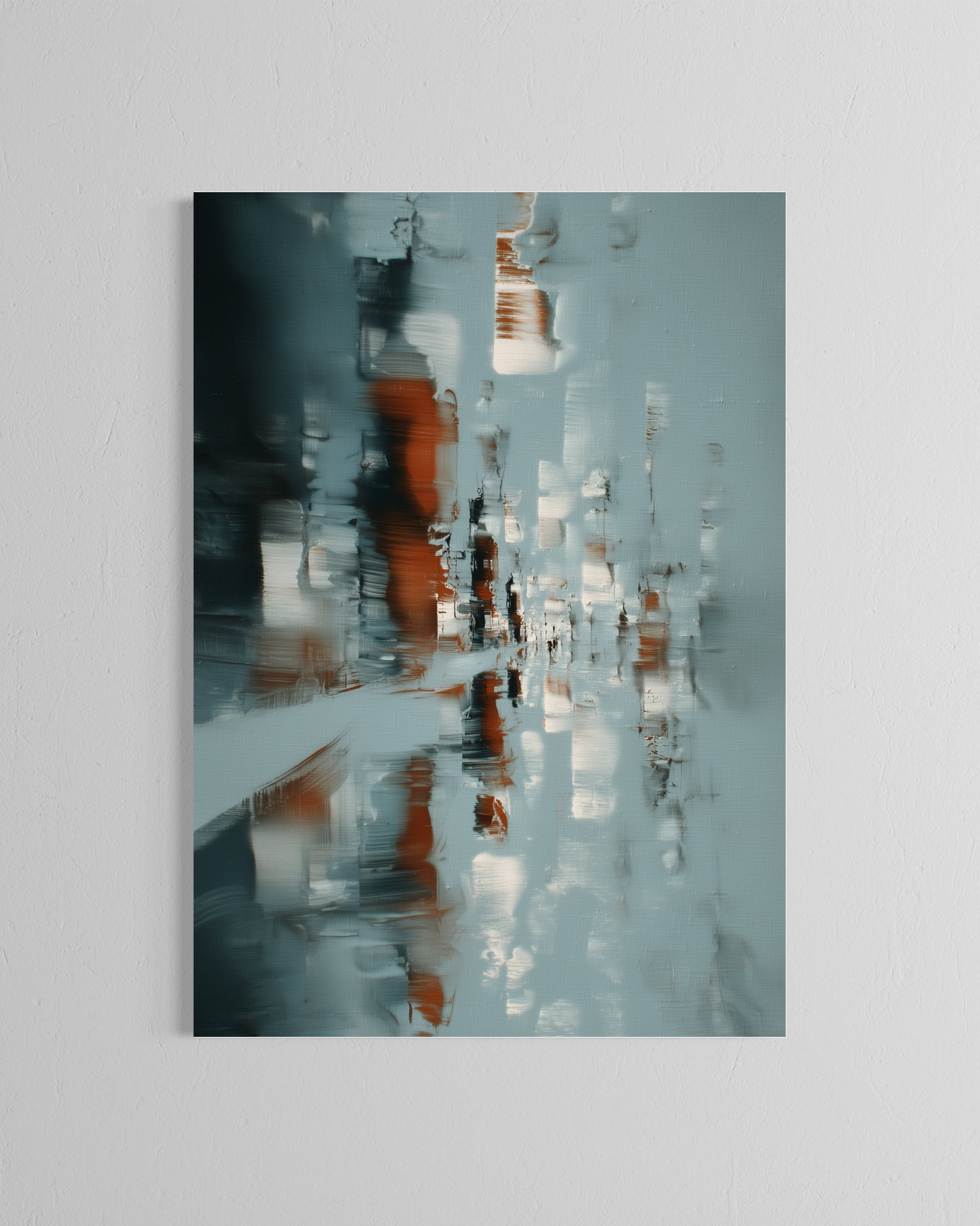 Ciudad disuelta · 70 × 100 cm