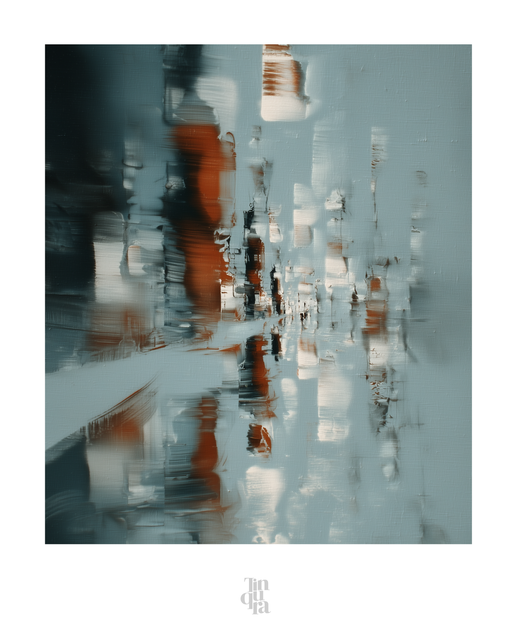 Ciudad disuelta · 70 × 100 cm