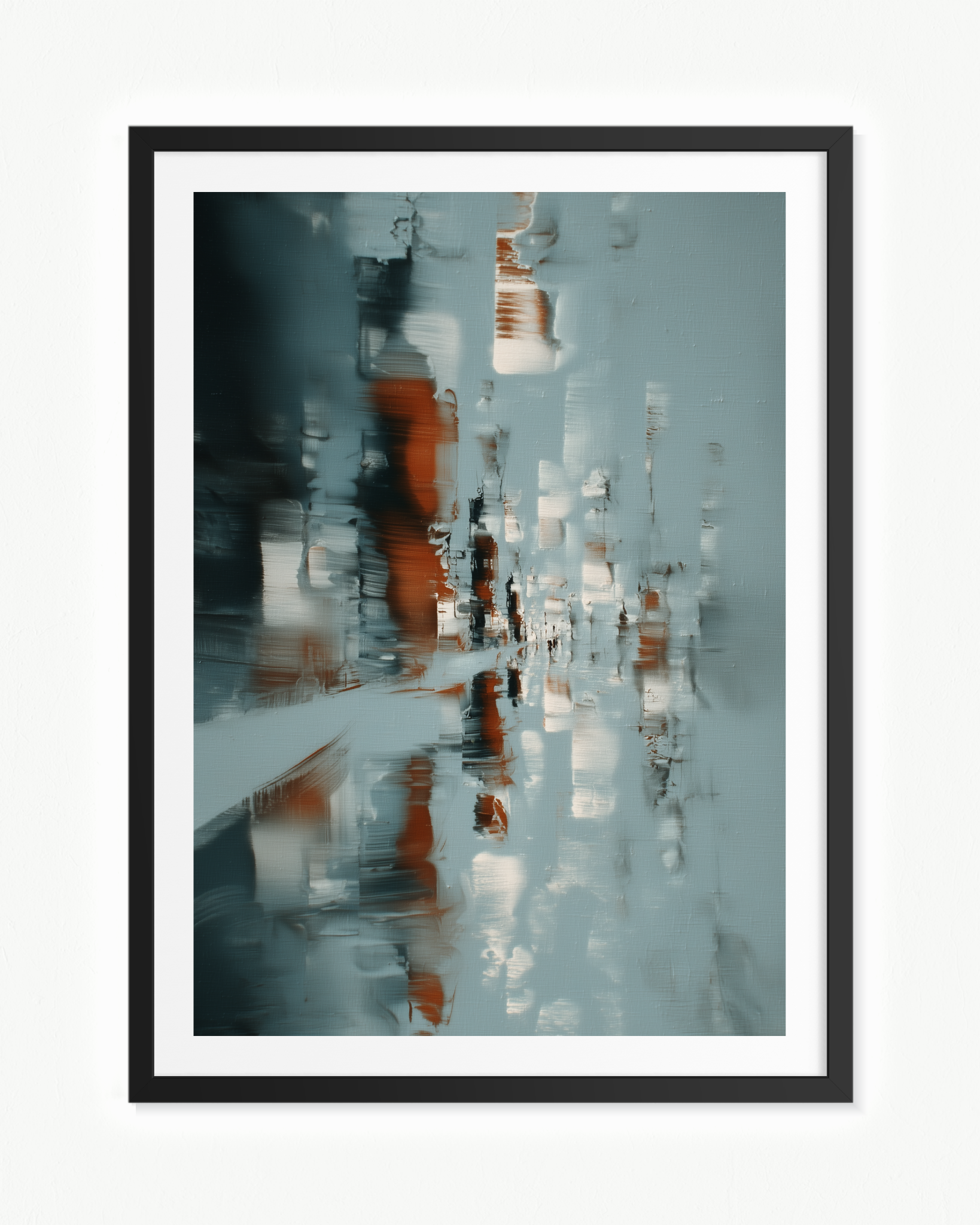 Ciudad disuelta · 70 × 100 cm