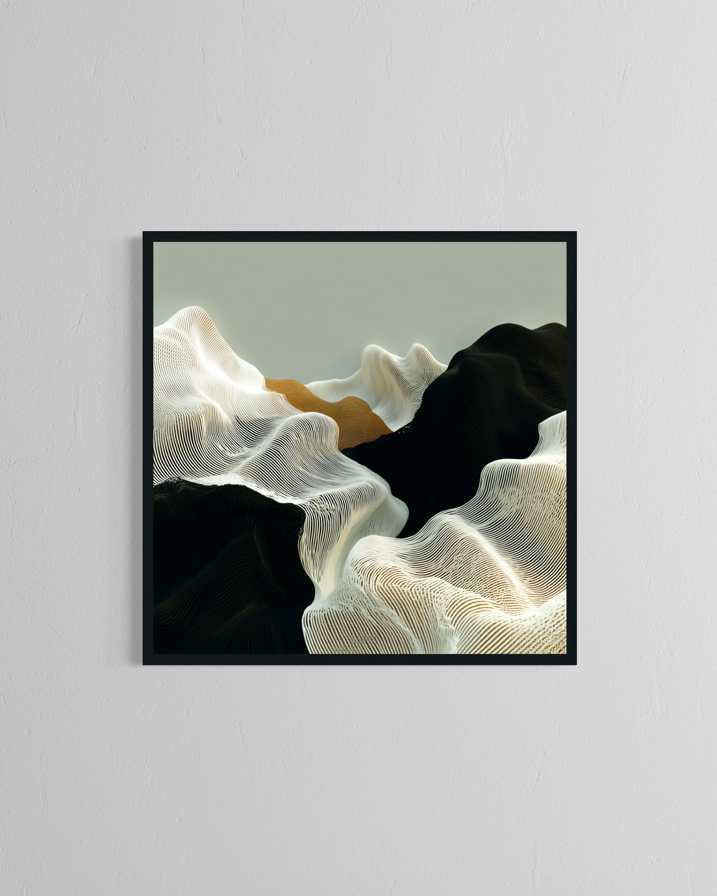 Cordillera negra , cordillera blanca. · 70 × 70 cm