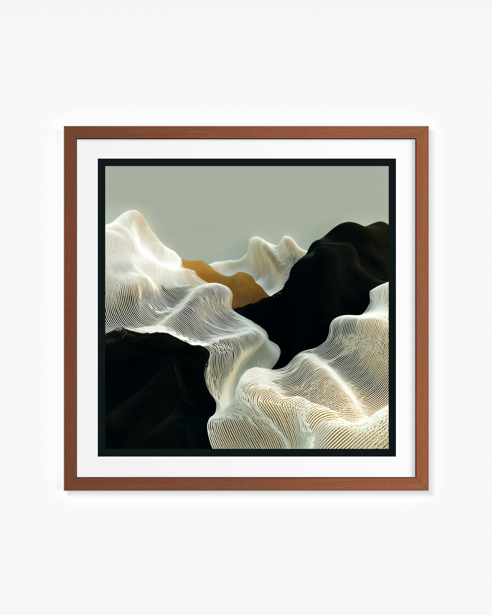 Cordillera negra , cordillera blanca. · 70 × 70 cm