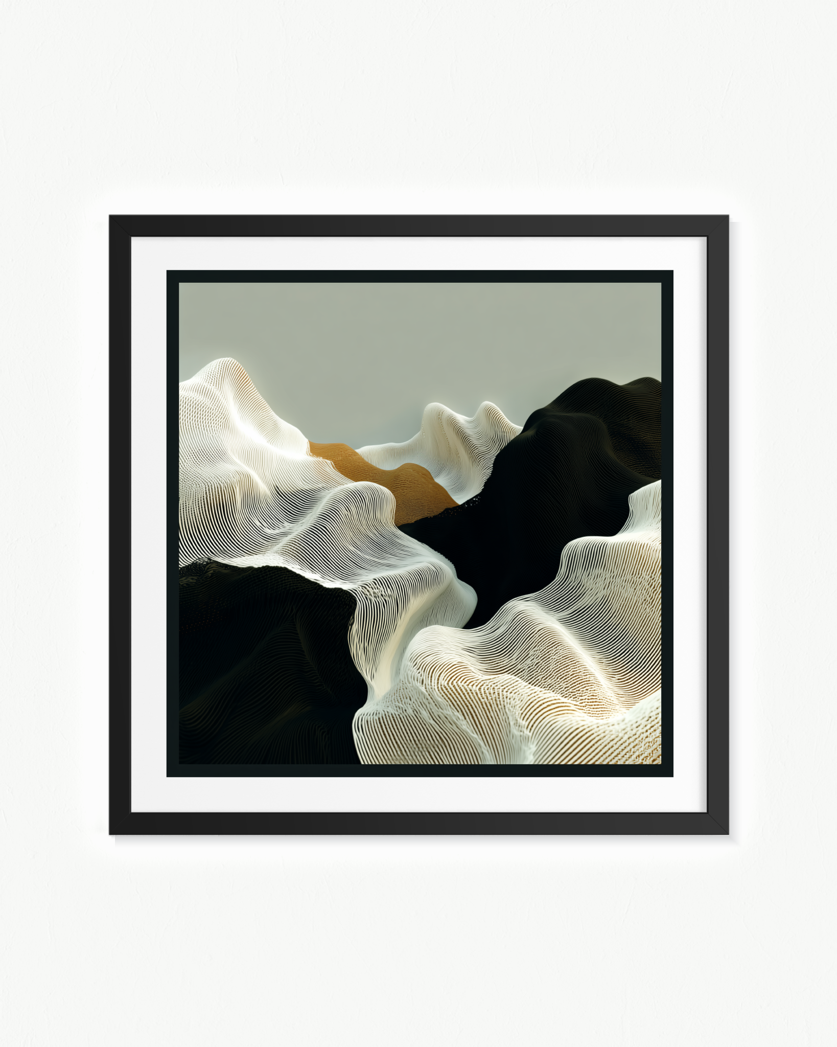 Cordillera negra , cordillera blanca. · 70 × 70 cm