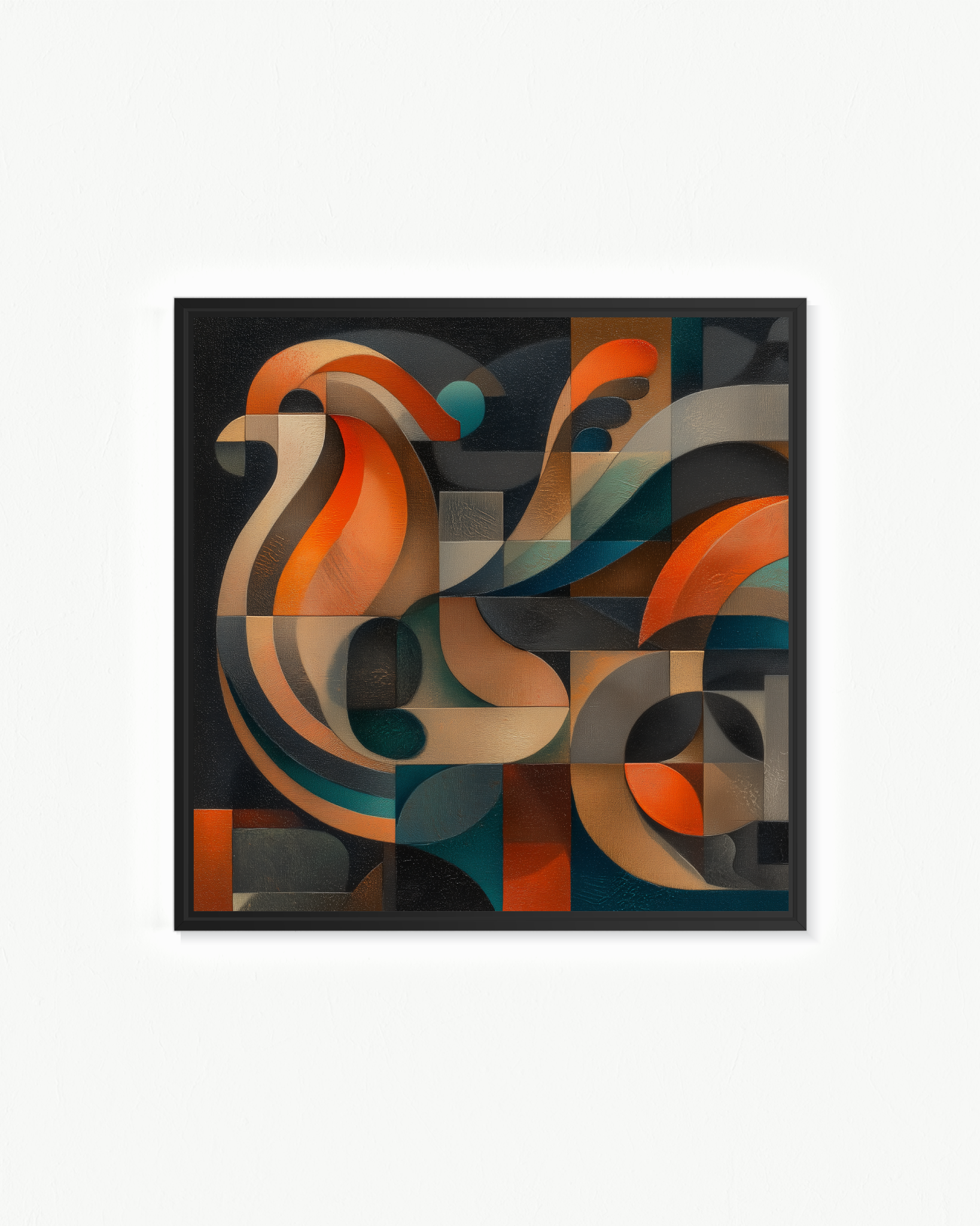 Polluelo del paraíso · 70 × 70 cm