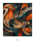 Polluelo del paraíso · 70 × 70 cm