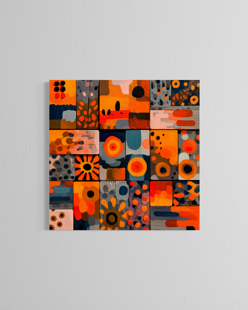 Archivo de signos · 70 × 70 cm