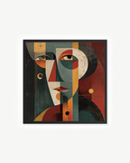 La vidente · 70 × 70 cm