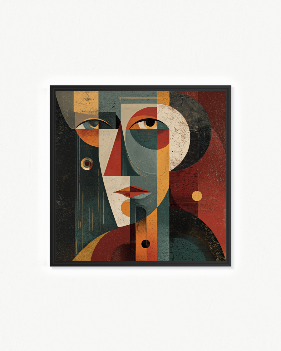 La vidente · 70 × 70 cm