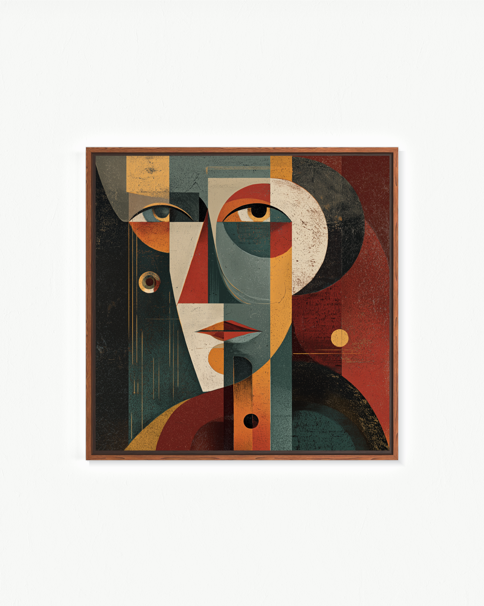La vidente · 70 × 70 cm