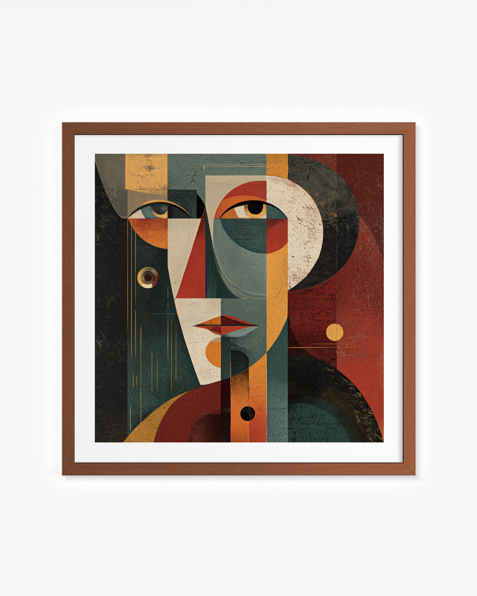 La vidente · 70 × 70 cm