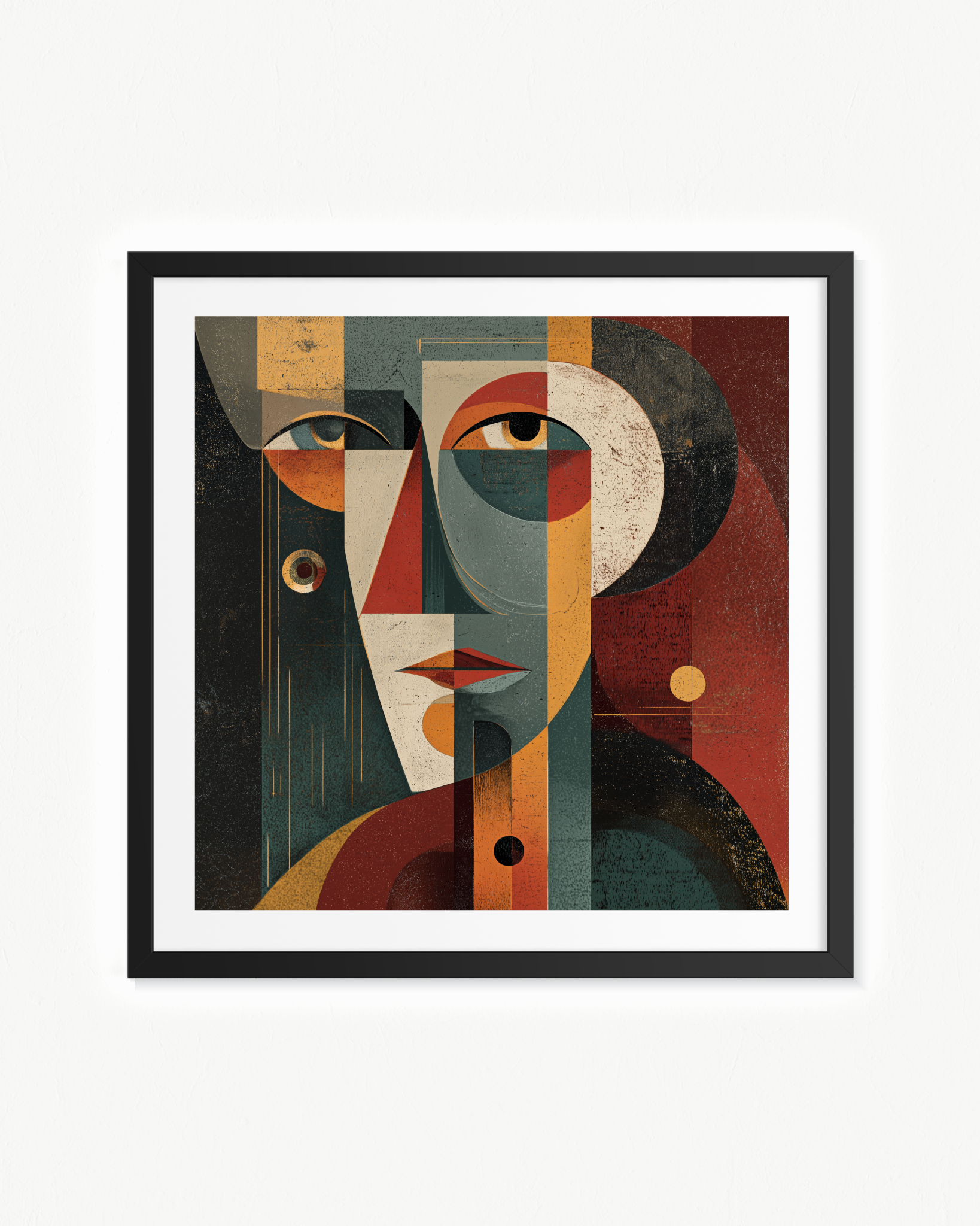 La vidente · 70 × 70 cm