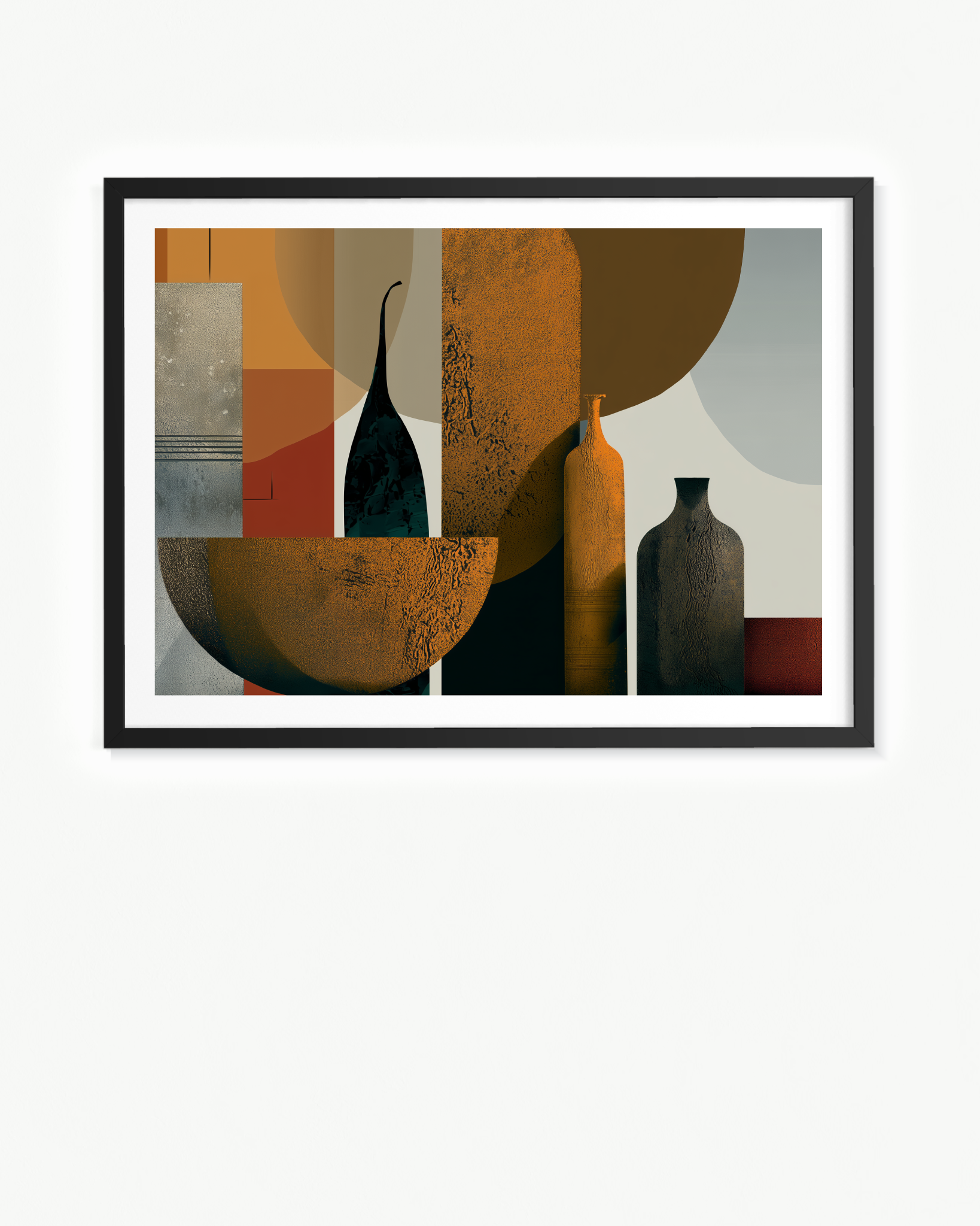OBRA0270 – 100 x 70 cm — Paspartú Negro, 100 × 70 cm
