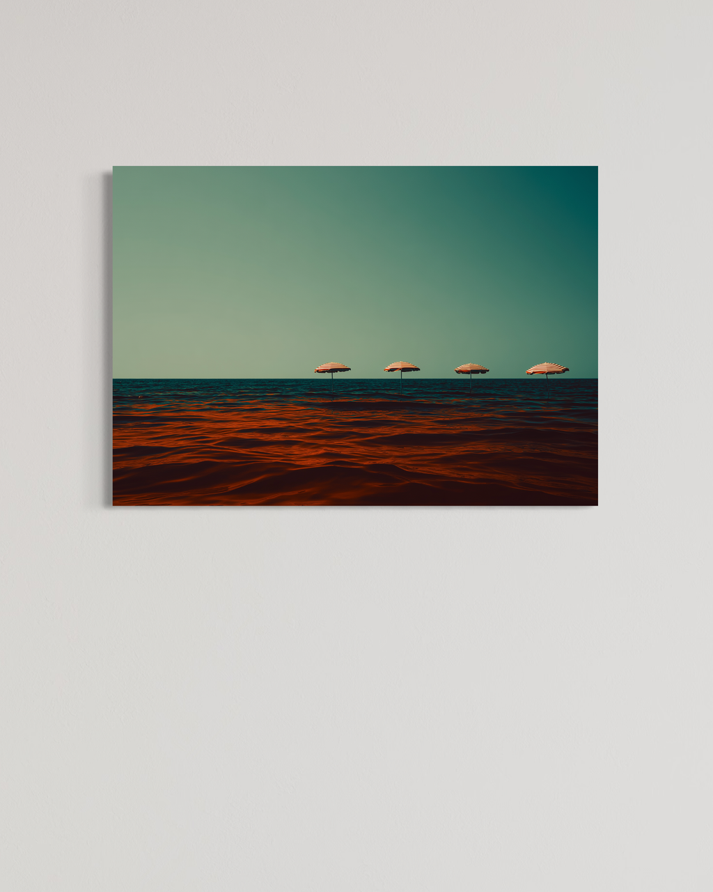 Playa ferrosa · 100 × 70 cm