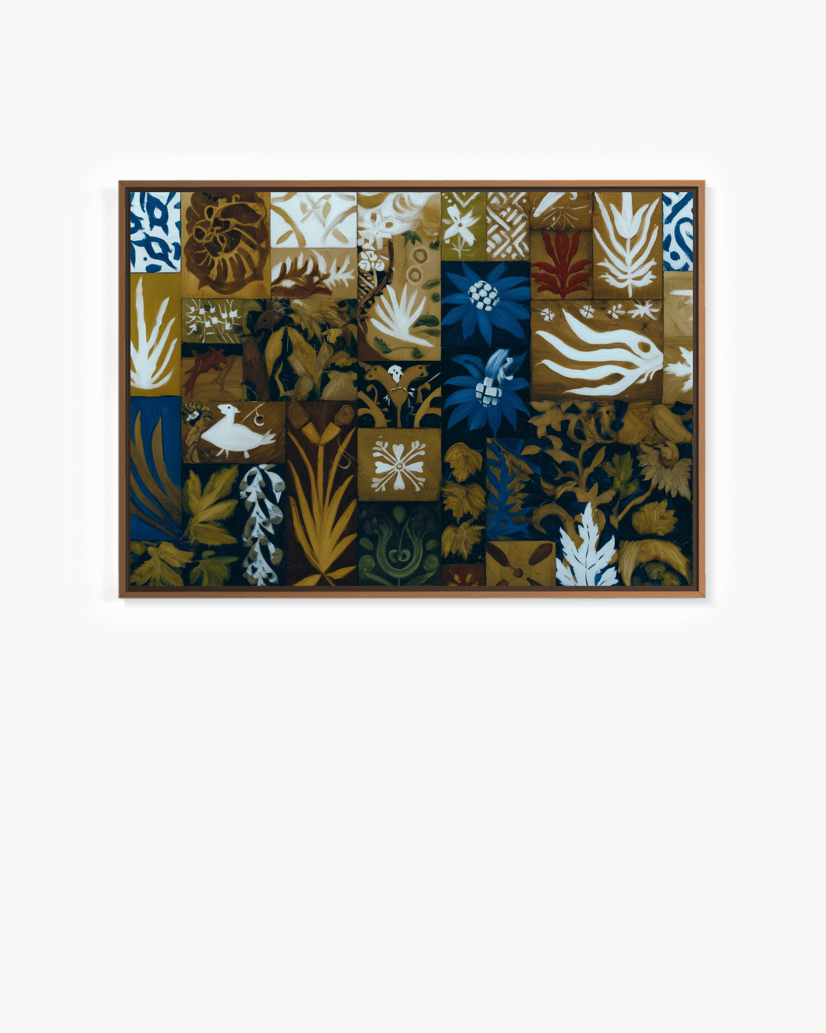OBRA0301 – 100 x 70 cm — Flotante Negro, 100 × 70 cm