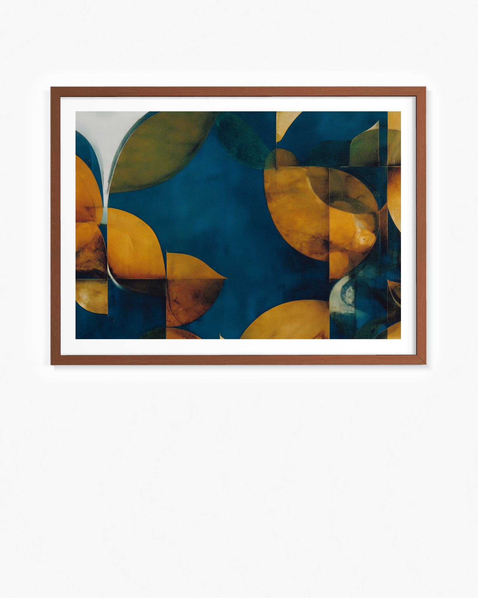 OBRA0302 – 100 x 70 cm — Paspartú Marrón, 100 × 70 cm