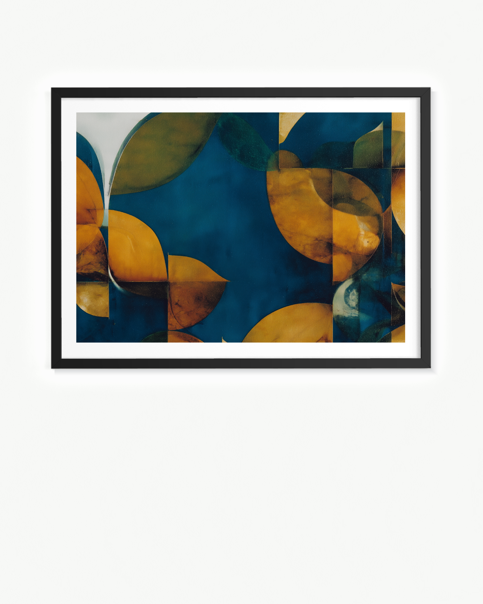 OBRA0302 – 100 x 70 cm — Paspartú Negro, 100 × 70 cm