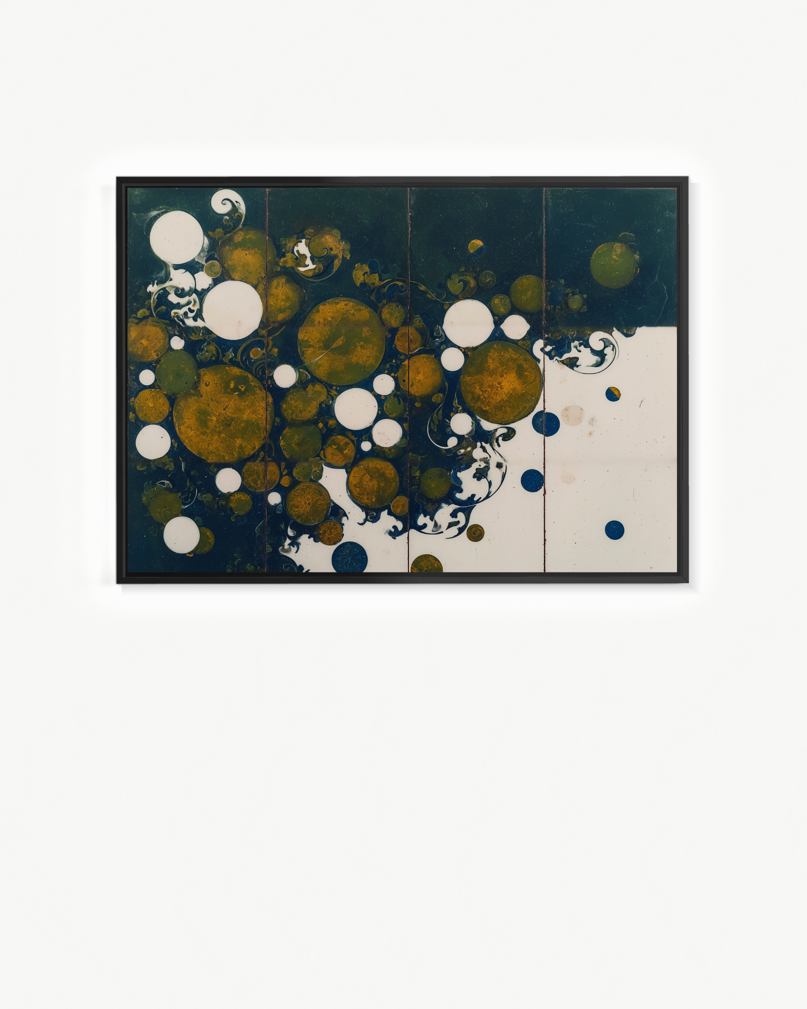 OBRA0306 – 100 x 70 cm — Flotante Marrón, 100 × 70 cm