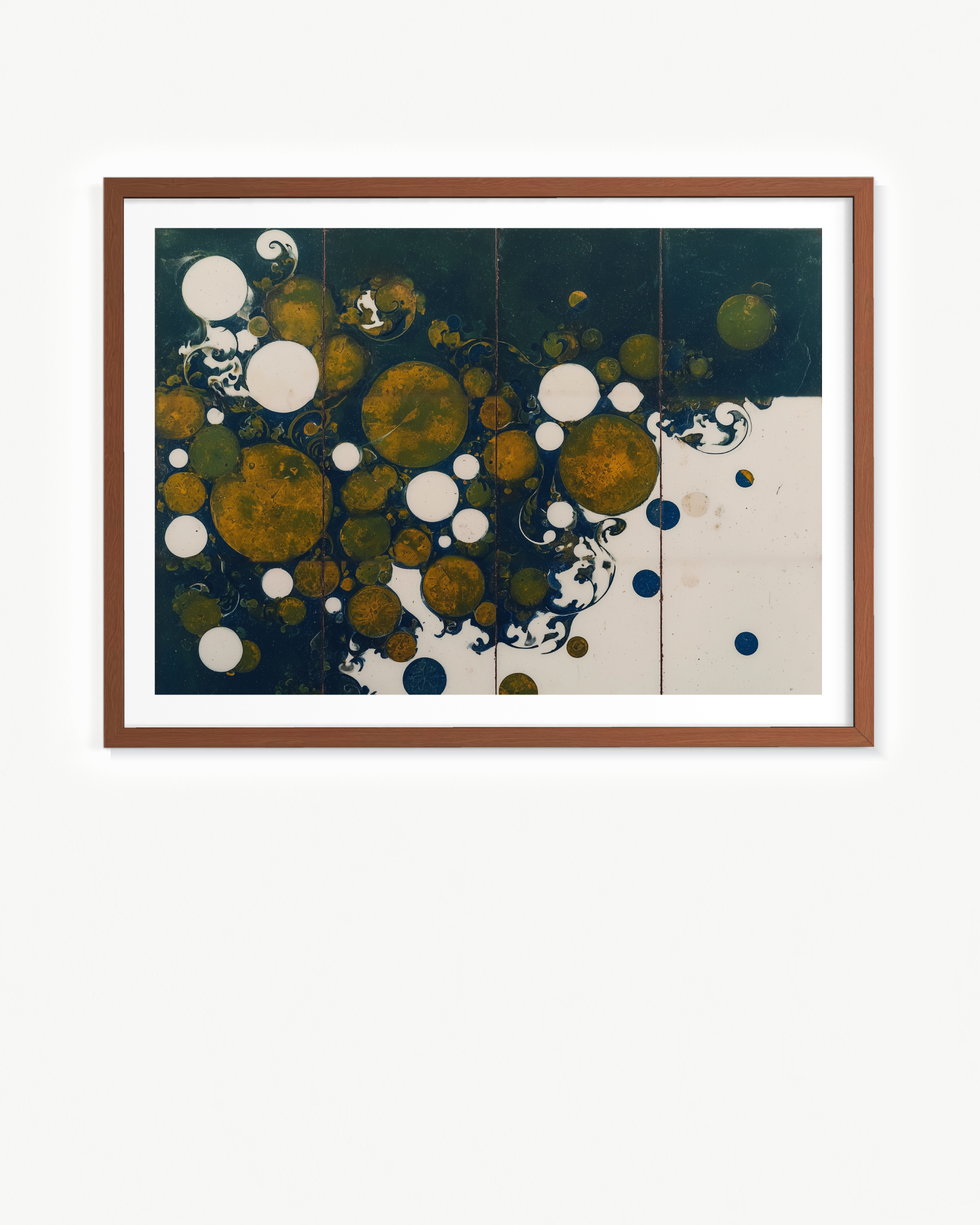 OBRA0306 – 100 x 70 cm — Paspartú Marrón, 100 × 70 cm