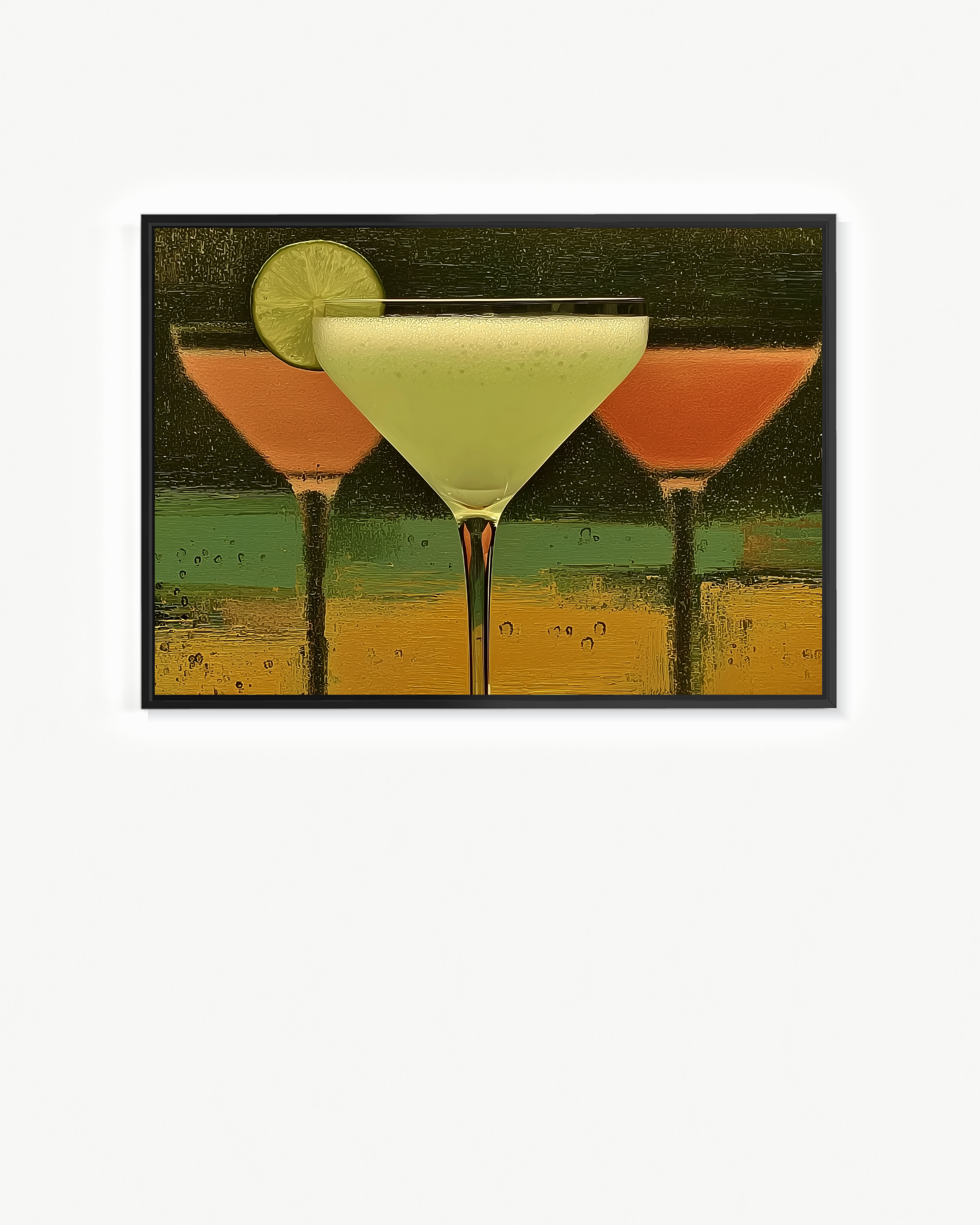OBRA0315 – 100 x 70 cm — Flotante Marrón, 100 × 70 cm