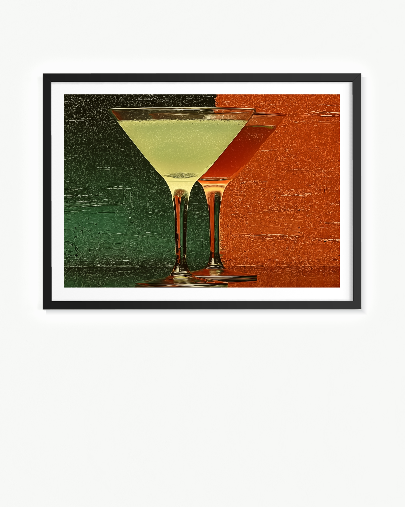 OBRA0316 – 100 x 70 cm — Paspartú Negro, 100 × 70 cm