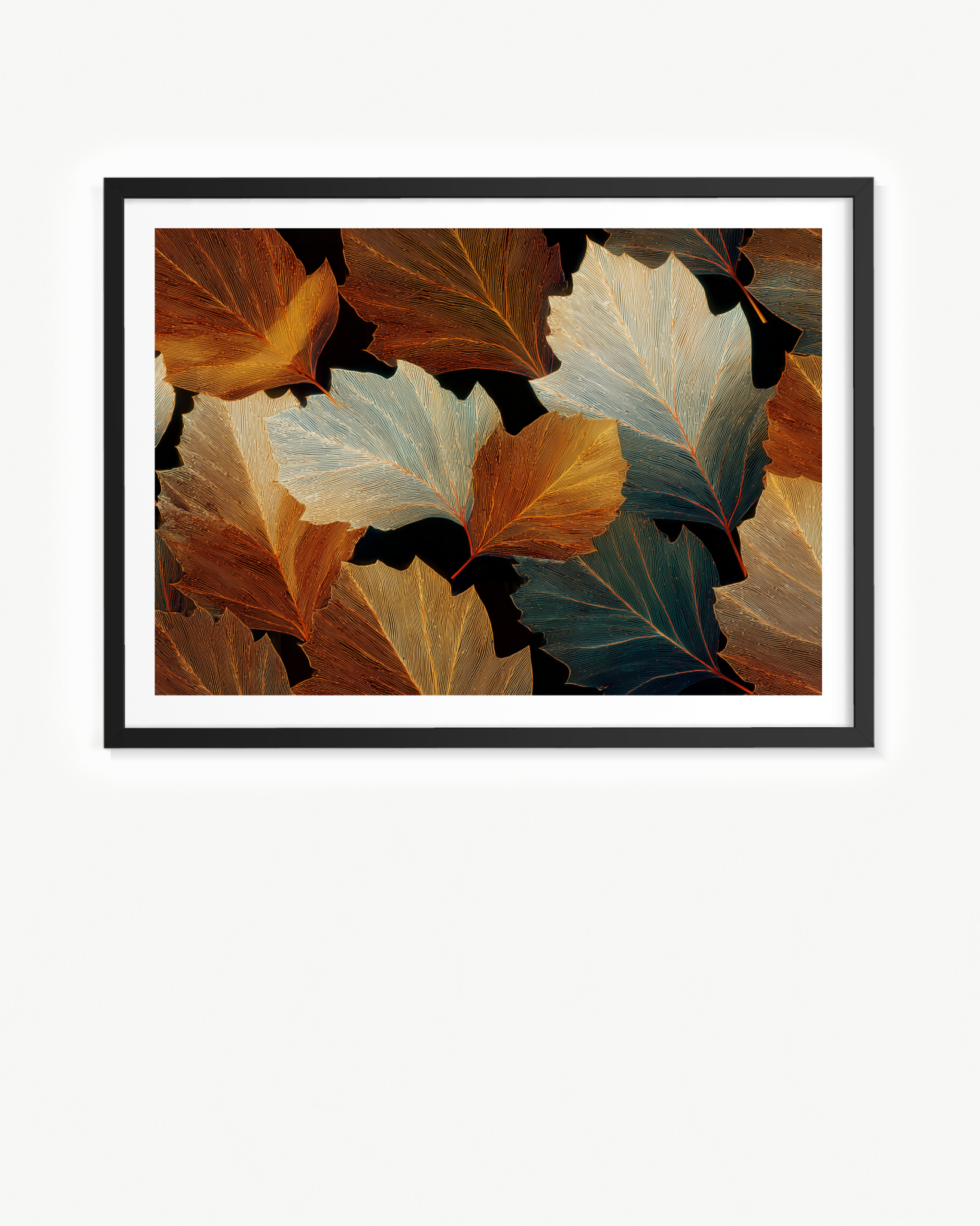 OBRA0319 – 100 x 70 cm — Paspartú Negro, 100 × 70 cm