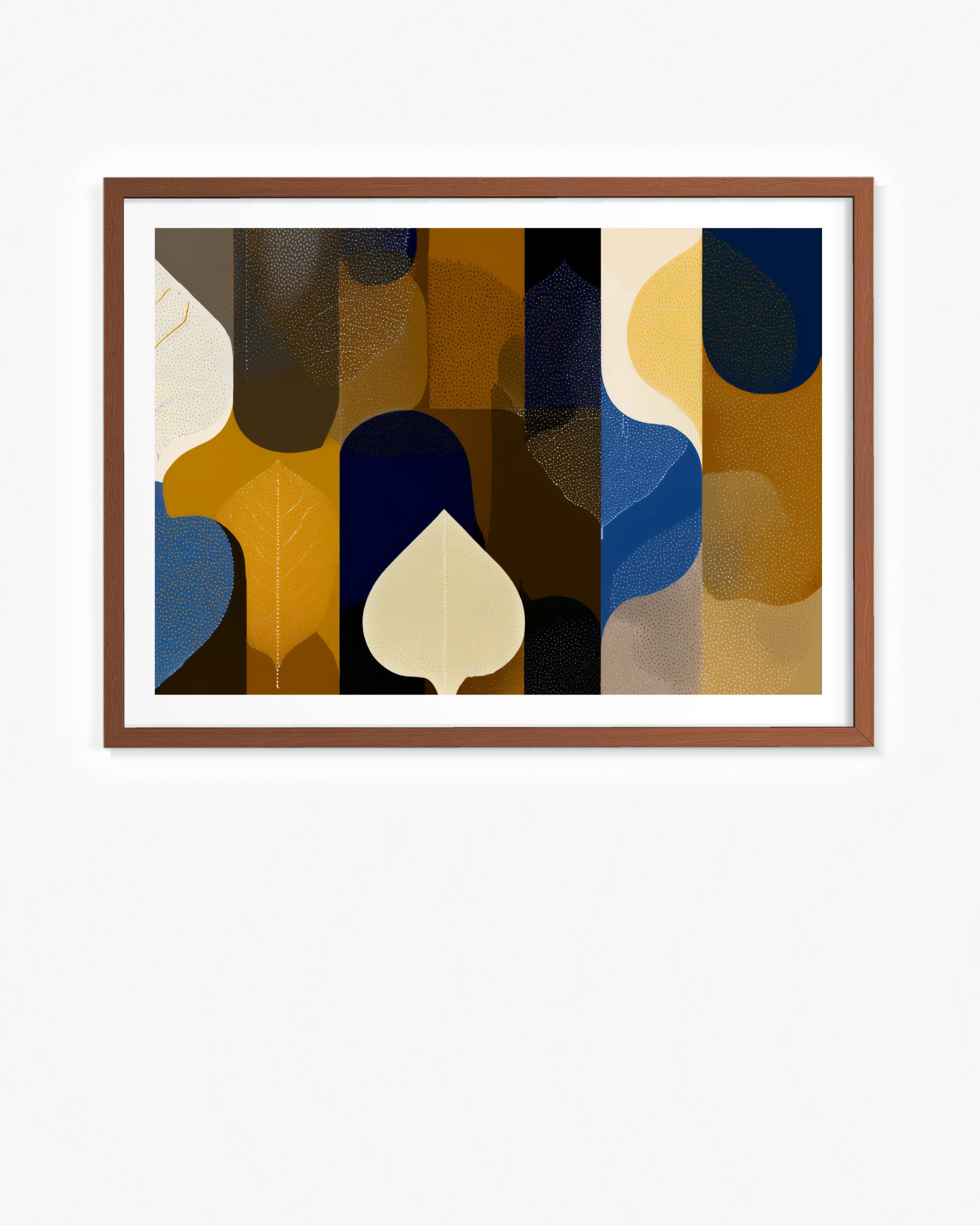 OBRA0320 – 100 x 70 cm — Paspartú Marrón, 100 × 70 cm