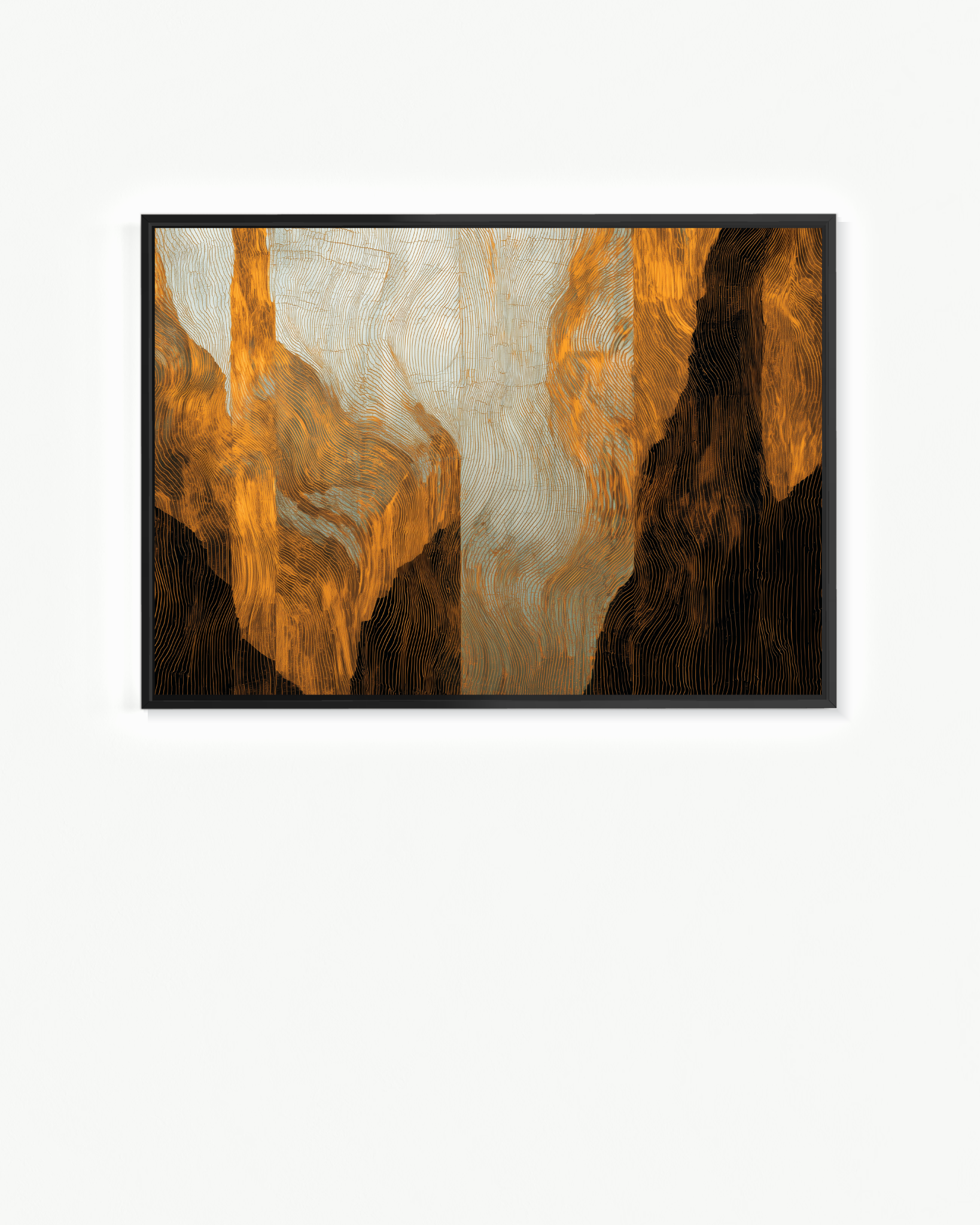 Rupestre urbano · 100 × 70 cm