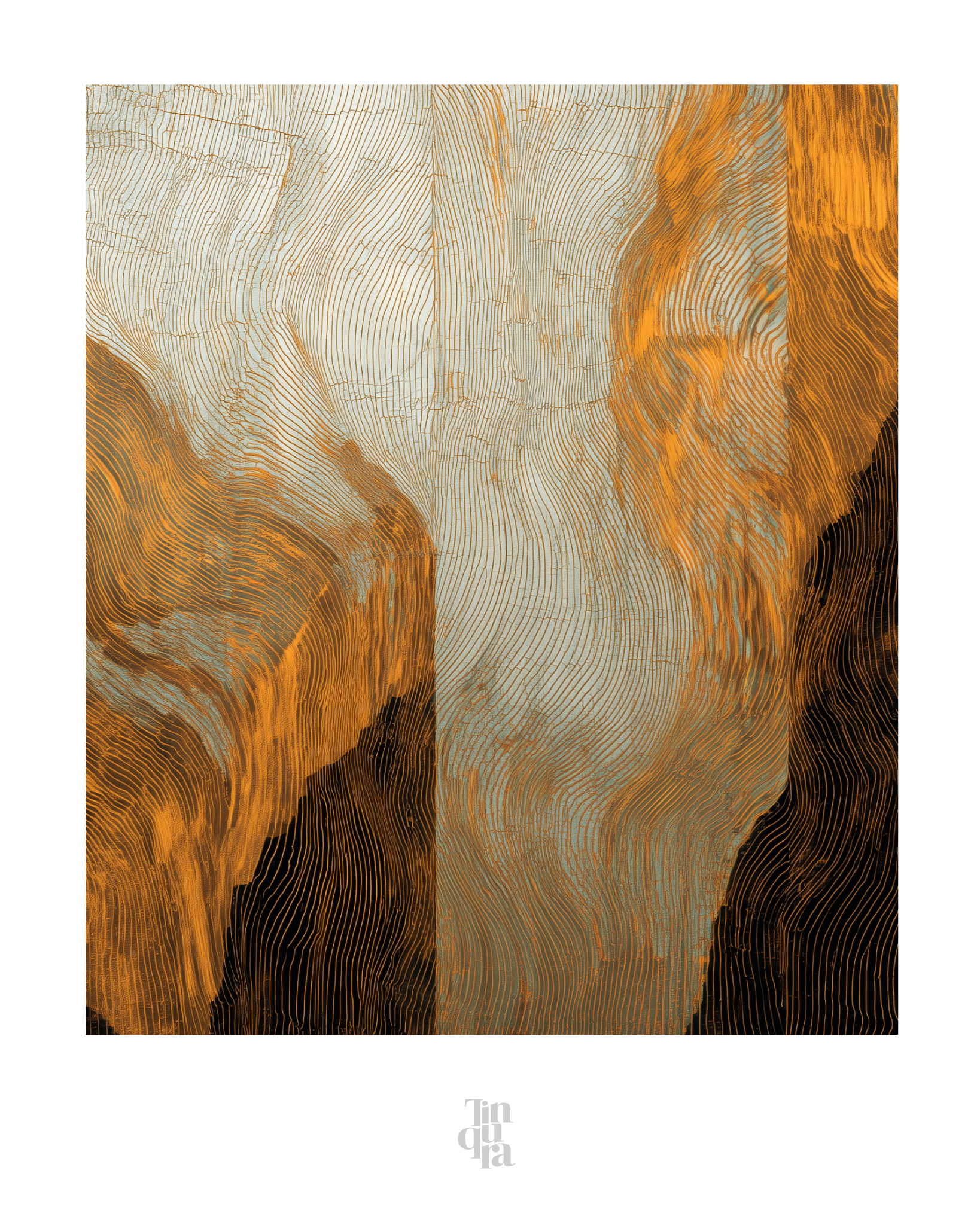 Rupestre urbano · 100 × 70 cm
