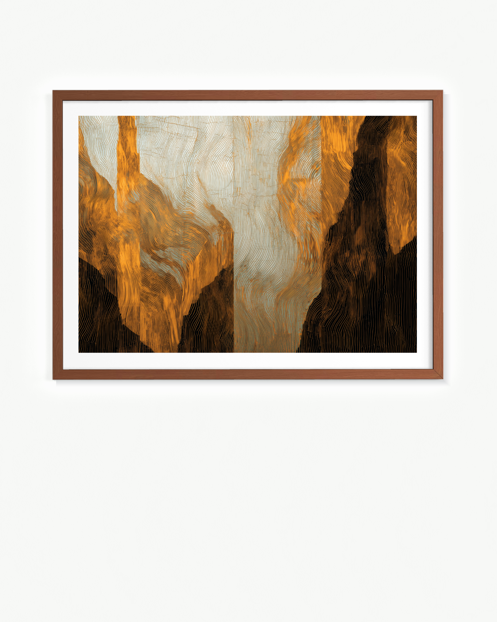 Rupestre urbano · 100 × 70 cm