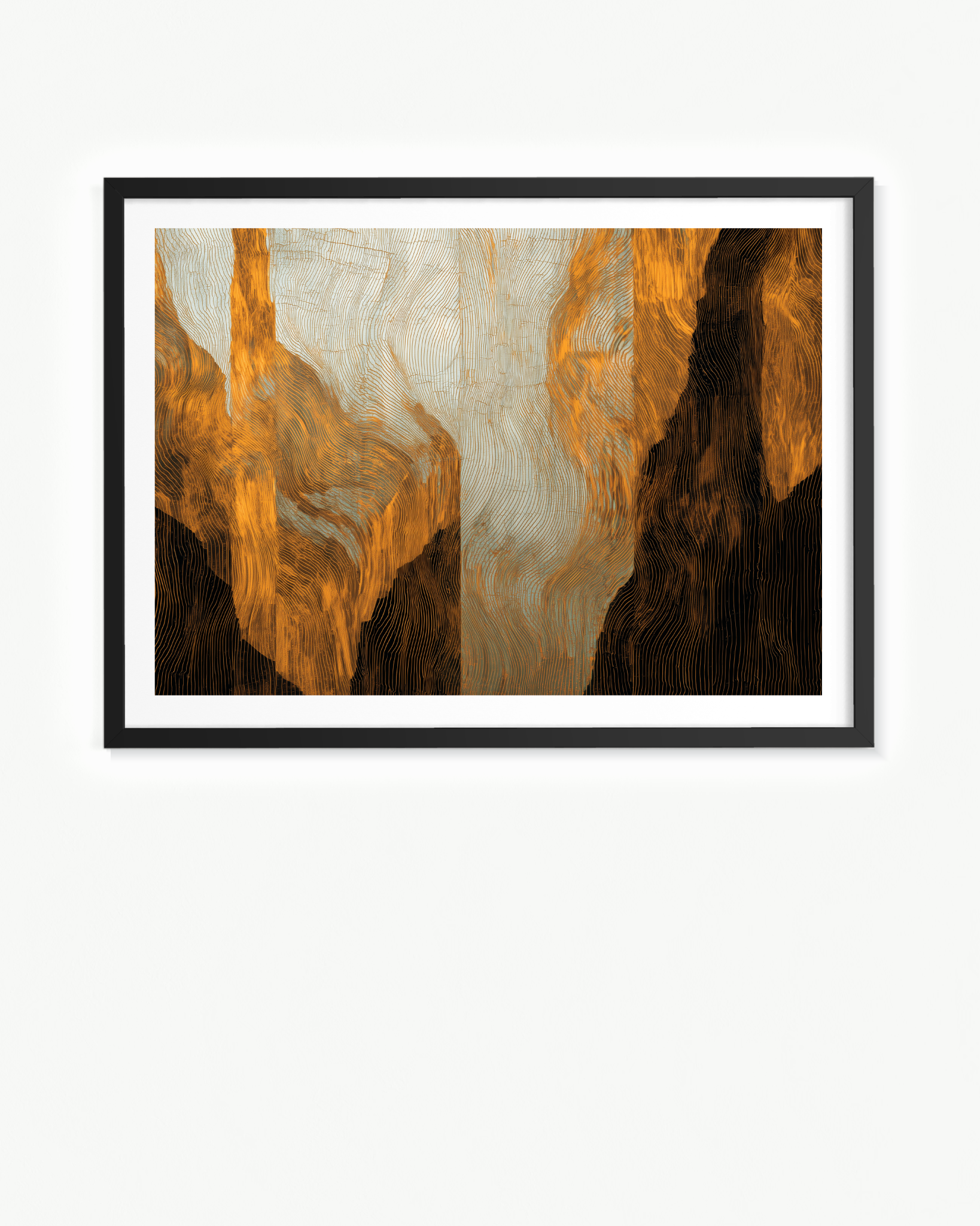 Rupestre urbano · 100 × 70 cm